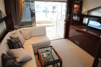 Saloon looking out to cockpit