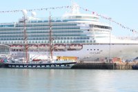 Cruise Ship at Southampton